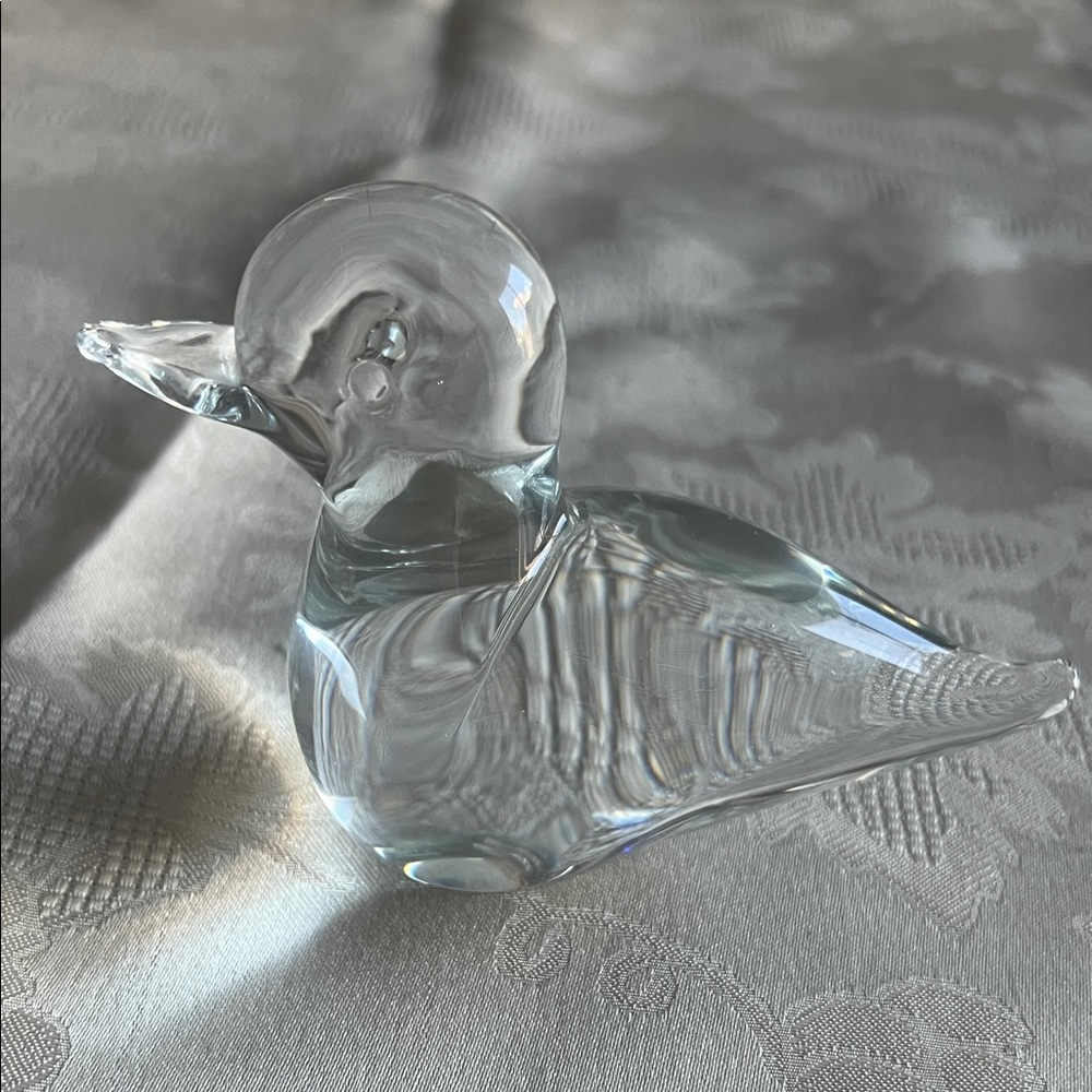 Crystal Bird Figurine